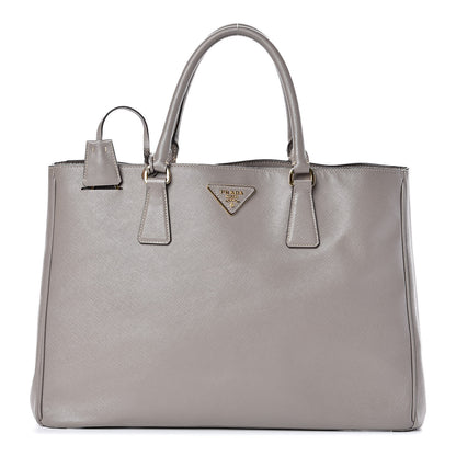 Prada Saffiano Lux Large Tote Argilla 2 of 16