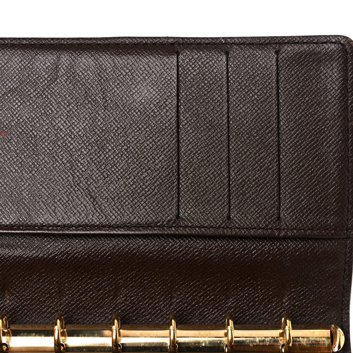 Damier Ebene Small Ring Agenda Cover