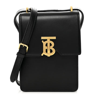 Burberry Smooth Calfskin TB Robin Bag Black 1 of 11