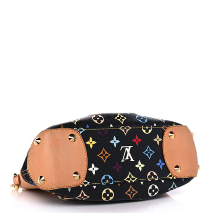Louis Vuitton Monogram Multicolor Judy PM Black 4 of 10