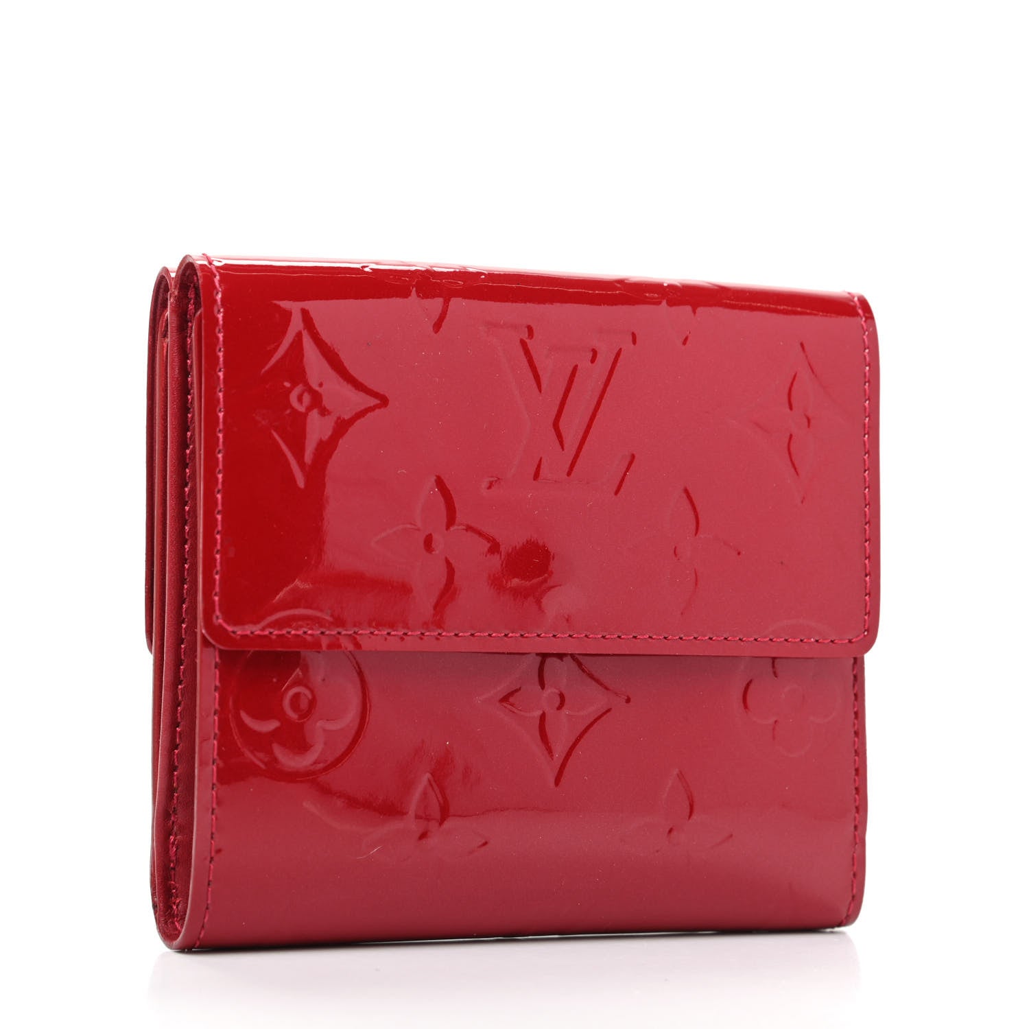 Louis Vuitton Vernis Elise Wallet Pomme D'Amour 3 of 7