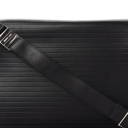 Christian Dior HOMME Calfskin Ribbed Messenger Black 10 of 10