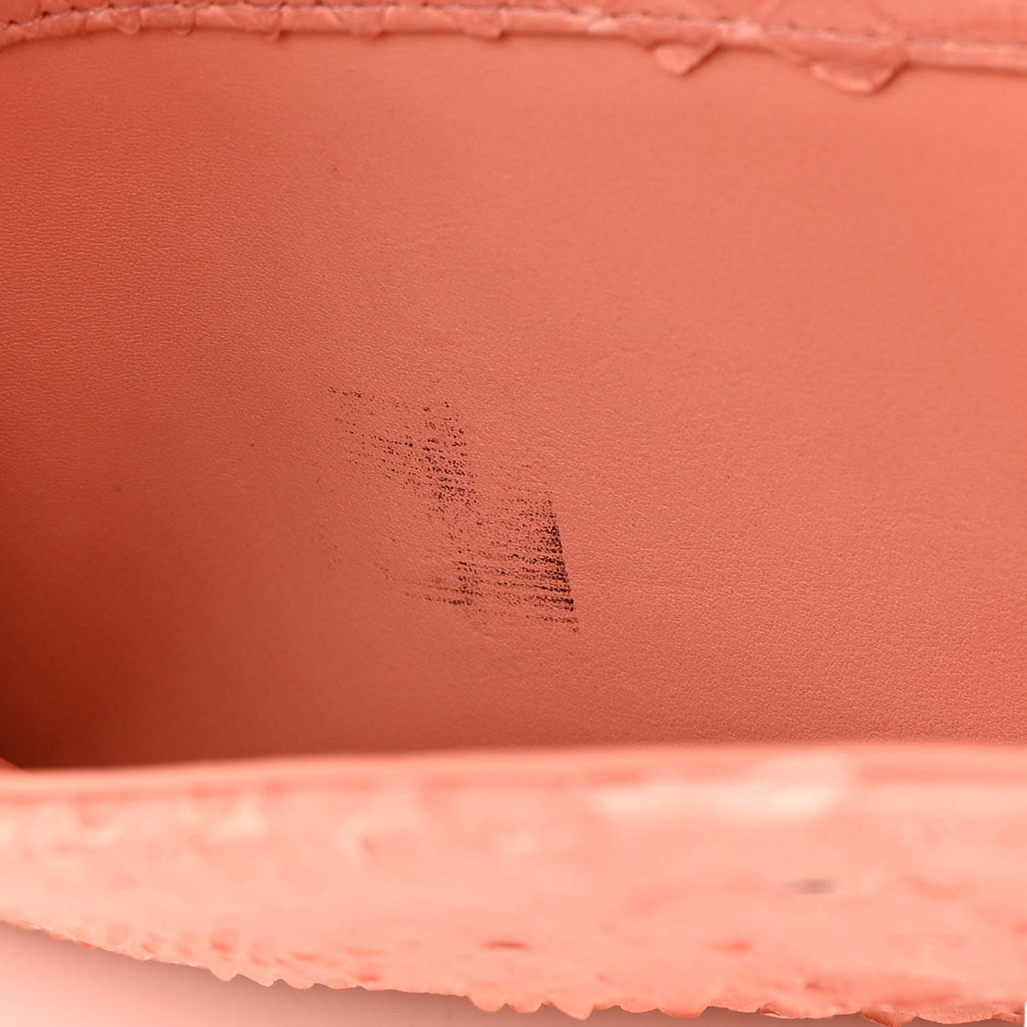 Snakeskin Jumbo Double Flap Pink