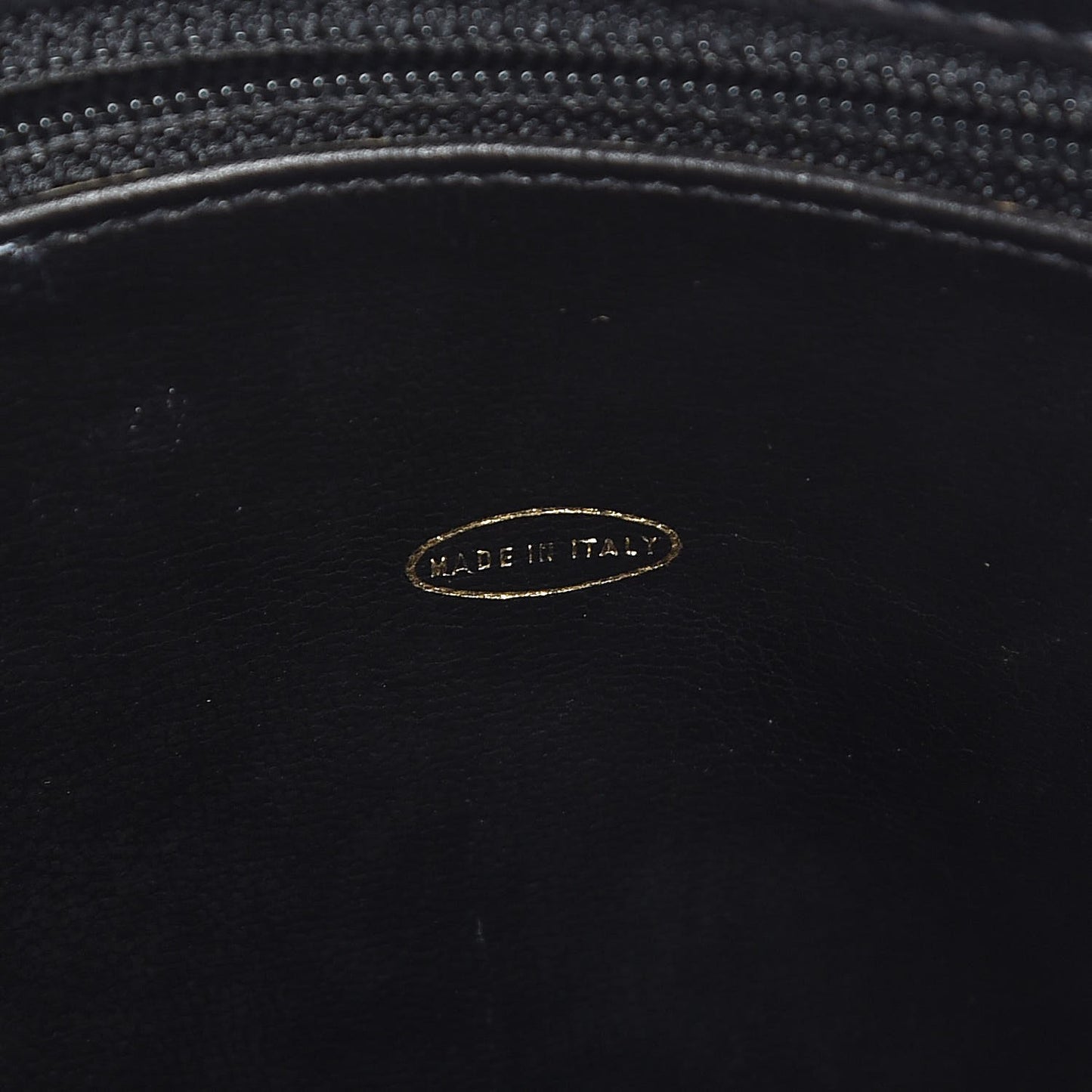Lambskin Quilted Shopping Tote Black