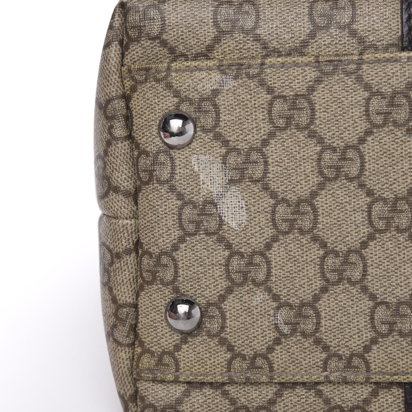 GG Plus Monogram Medium Joy Tote Dark Brown