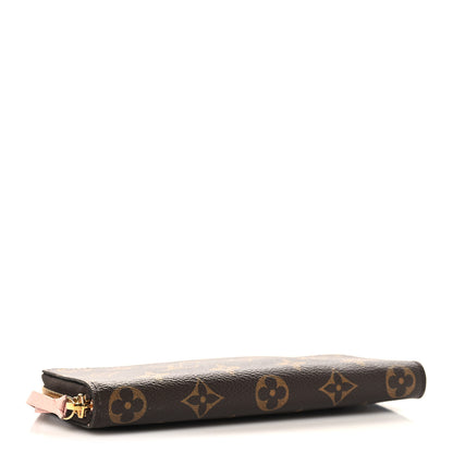 Louis Vuitton Monogram Clemence Wallet Rose Ballerine 4 of 8