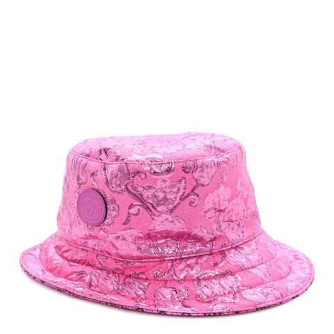 Canvas Lame GG Monogram Reversible Bucket Hat M Fuxia Pink