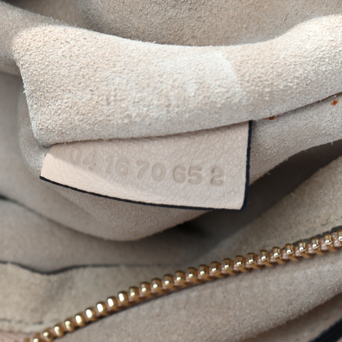 Calfskin Suede Medium Faye Shoulder Bag Motty Grey