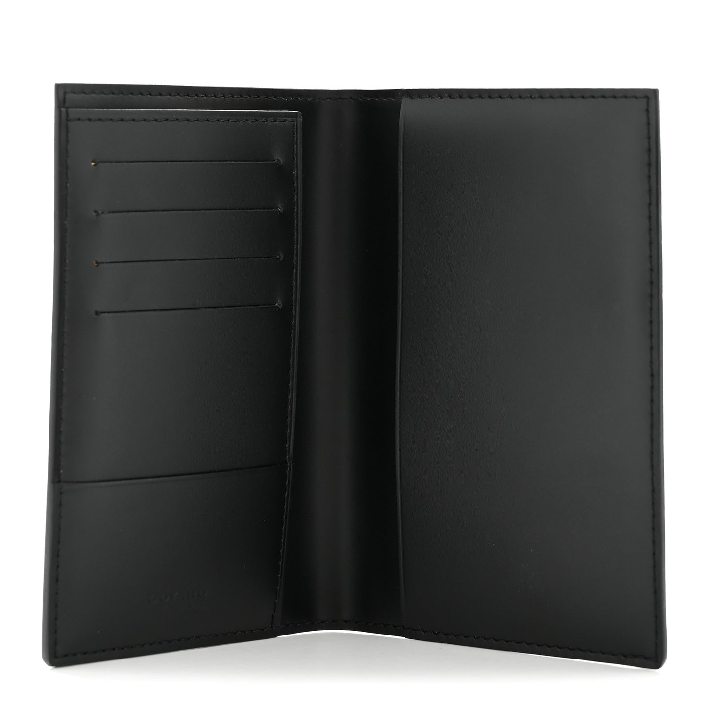 Goyardine Grenelle Passport Wallet Black
