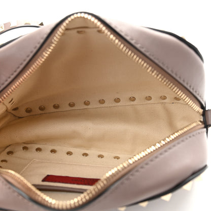 Valentino Garavani Calfskin Rockstud Camera Crossbody Bag Poudre 5 of 10