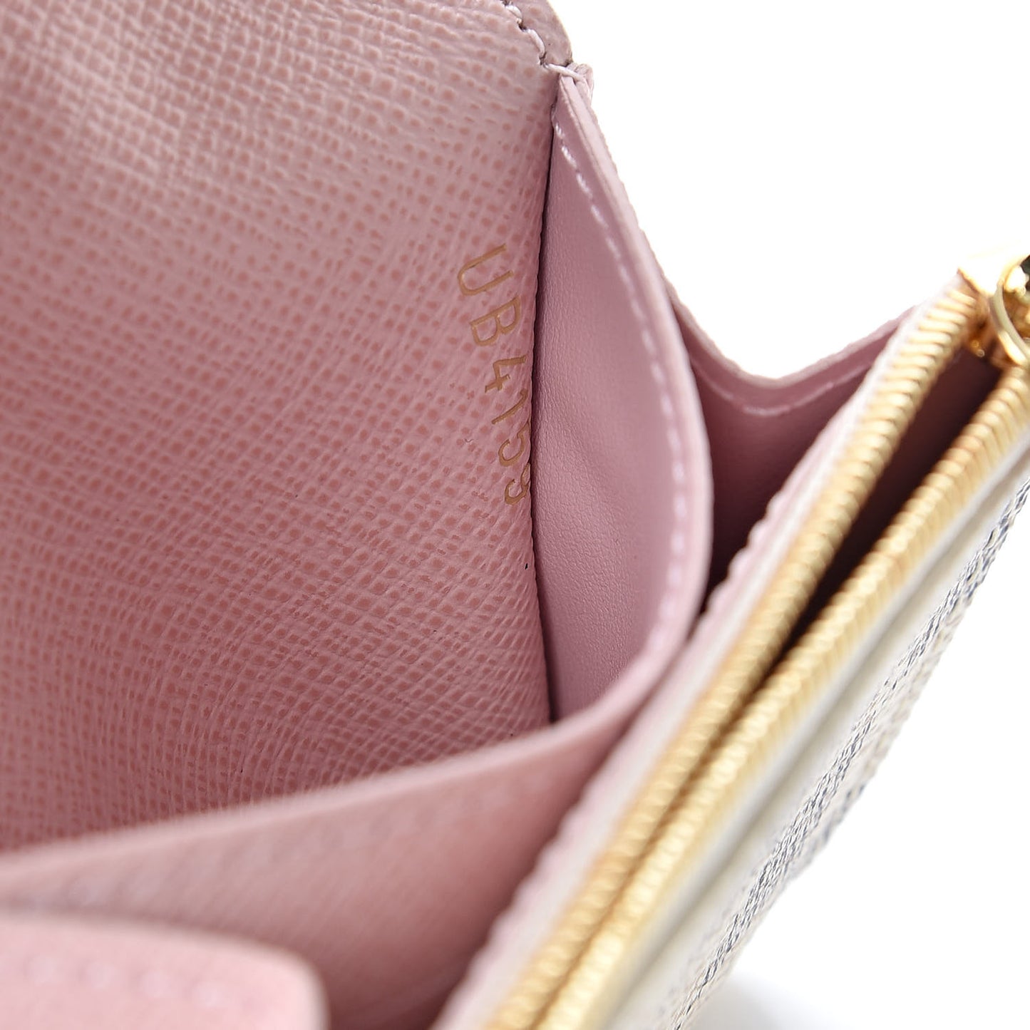 Damier Azur Rosalie Coin Purse Rose Ballerine