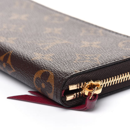 Louis Vuitton Monogram Clemence Wallet Fuchsia 11 of 16