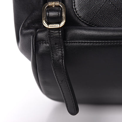 Chanel Caviar Quilted Business Affinity Backpack Black 12 of 13