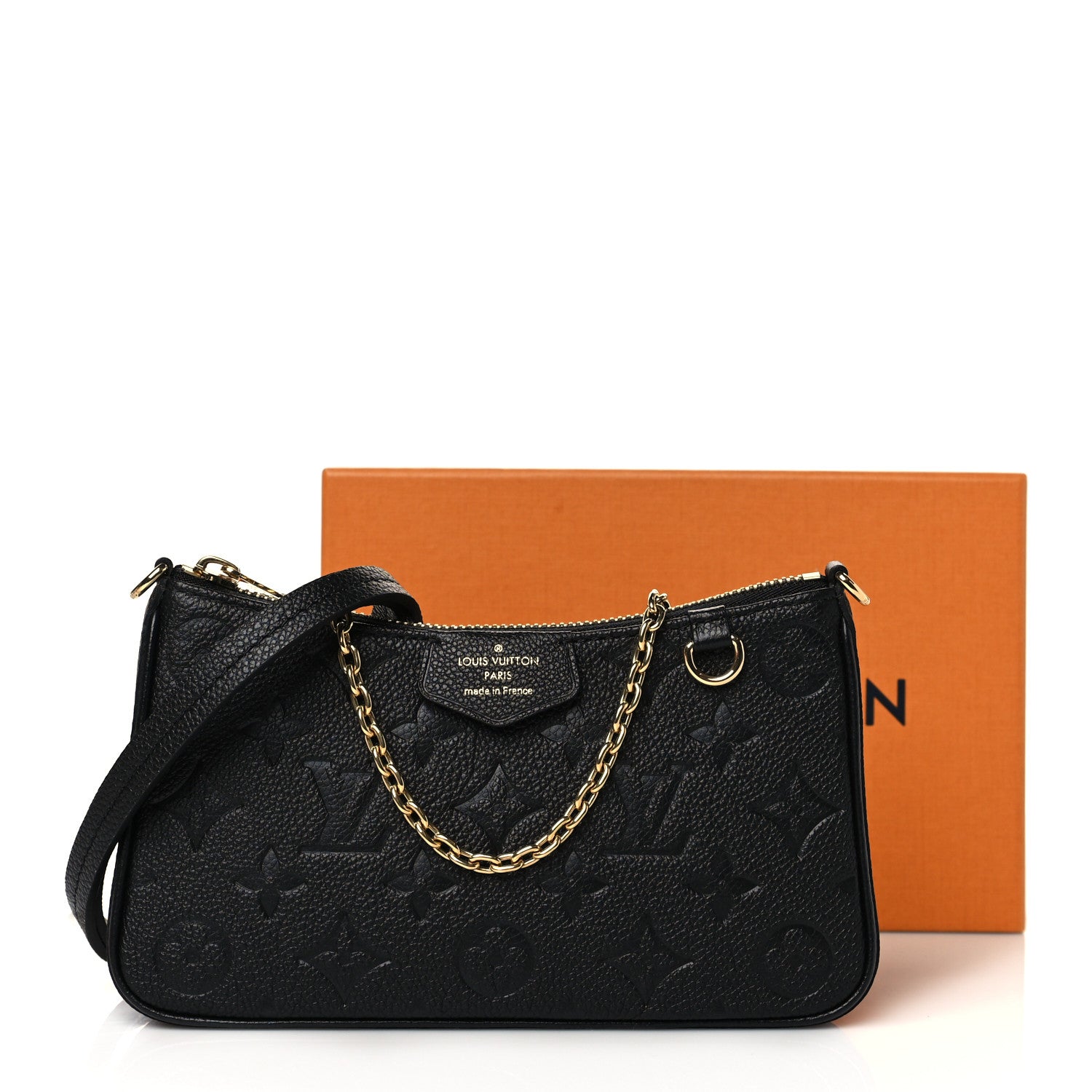Louis Vuitton Empreinte Easy Pouch On Strap Black 10 of 10