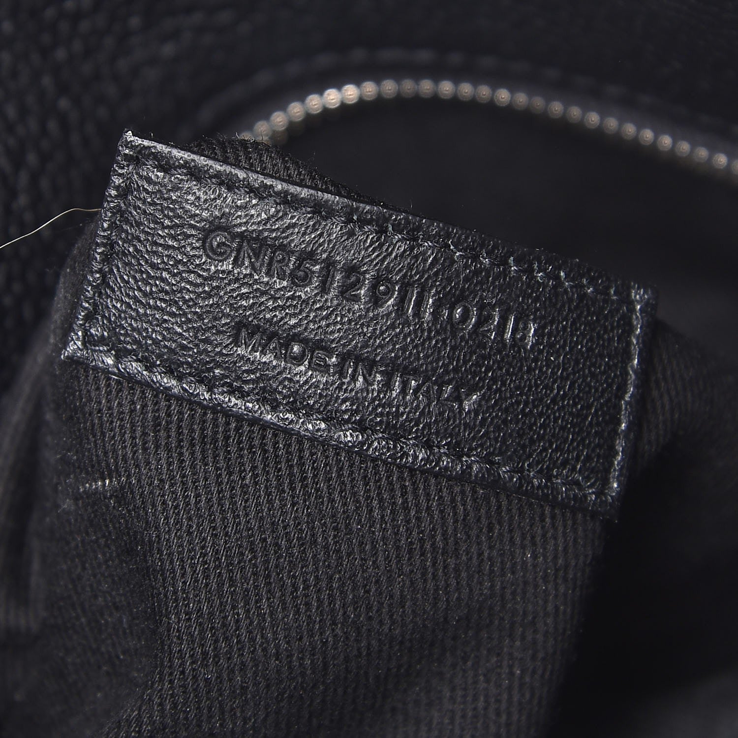 Saint Laurent Grained Calfskin Small Supple Chain Sac De Jour Black 8 of 8