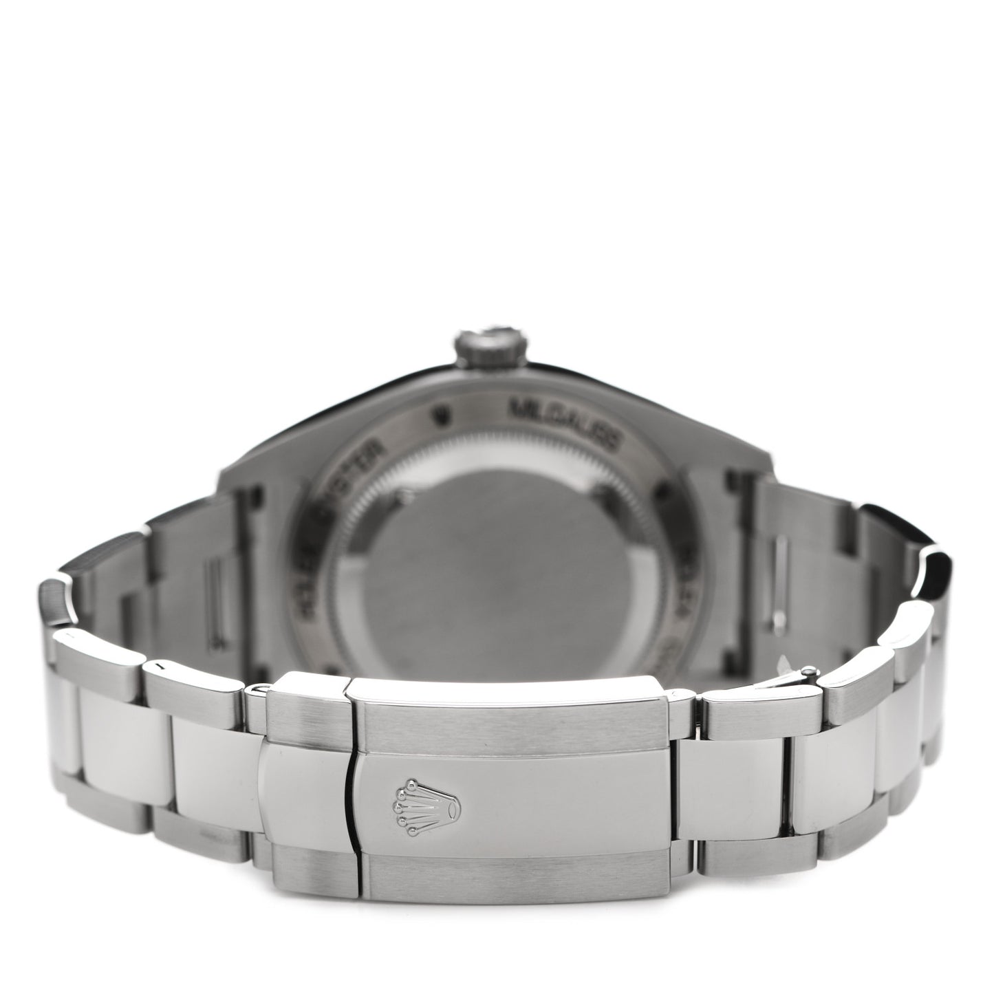 Stainless Steel 40mm Oyster Perpetual Milgauss Watch Z-Blue 116400GV