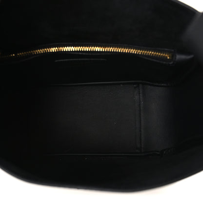 Saint Laurent Smooth Calfskin Small Le 5 A 7 Soft Hobo Black 4 of 9