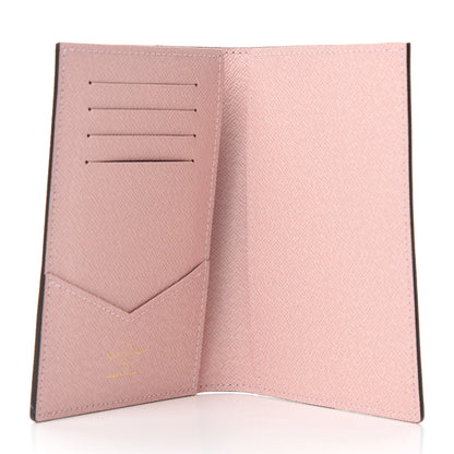 Louis Vuitton Monogram 2020 Christmas Animation Big Wheel Passport Cover Rose Ballerine 5 of 8