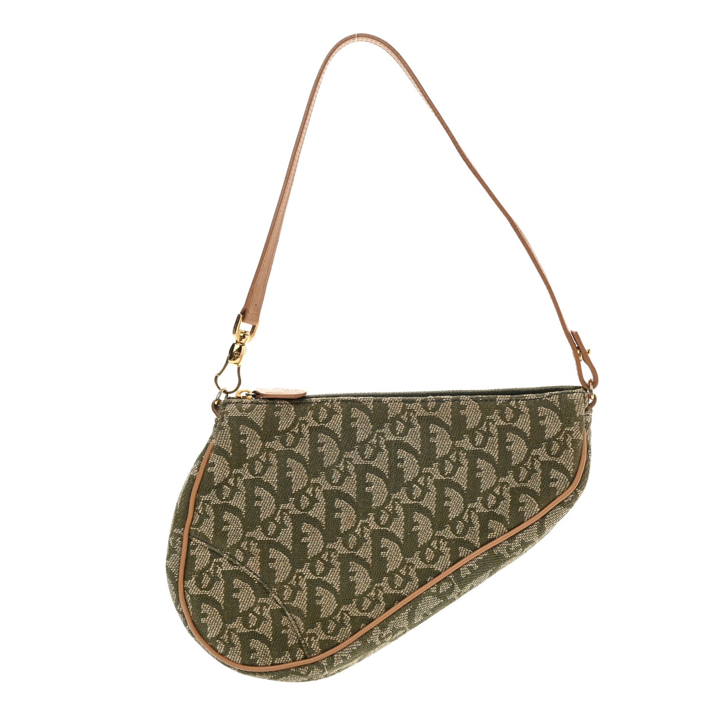 Monogram Mini Saddle Pochette Green