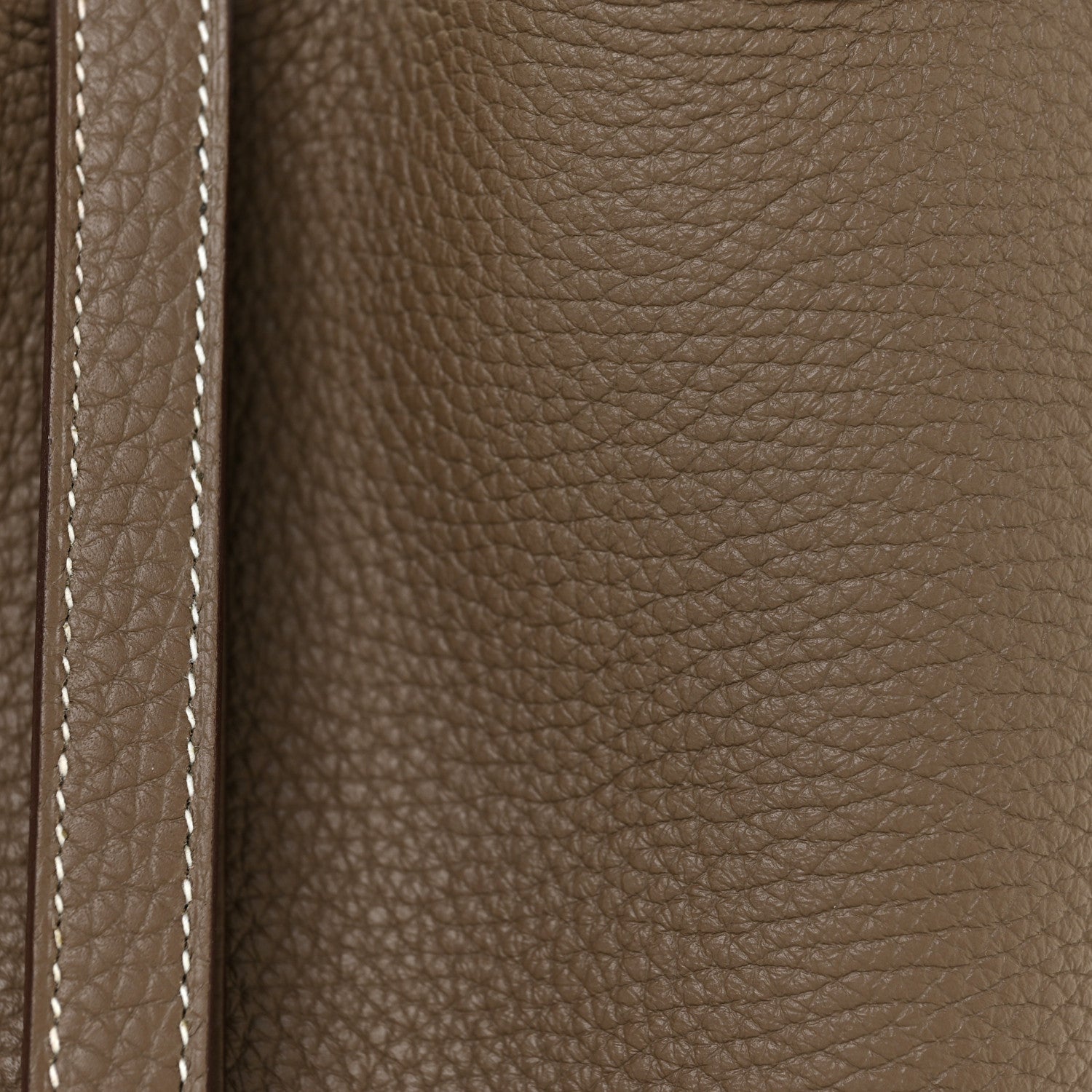 Hermes Taurillon Clemence Picotin Lock 18 PM Etoupe 7 of 10