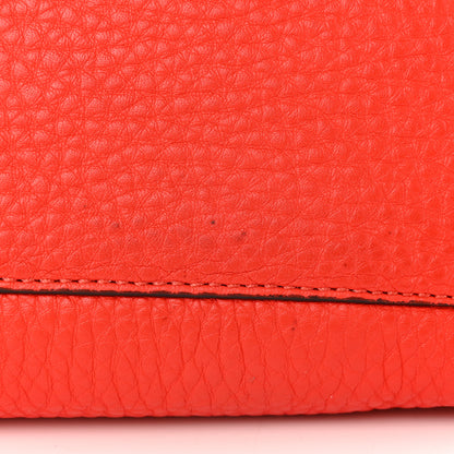 Fendi Cuoio Romano Selleria Medium Peekaboo X-Lite Fiamma Rosso 12 of 12