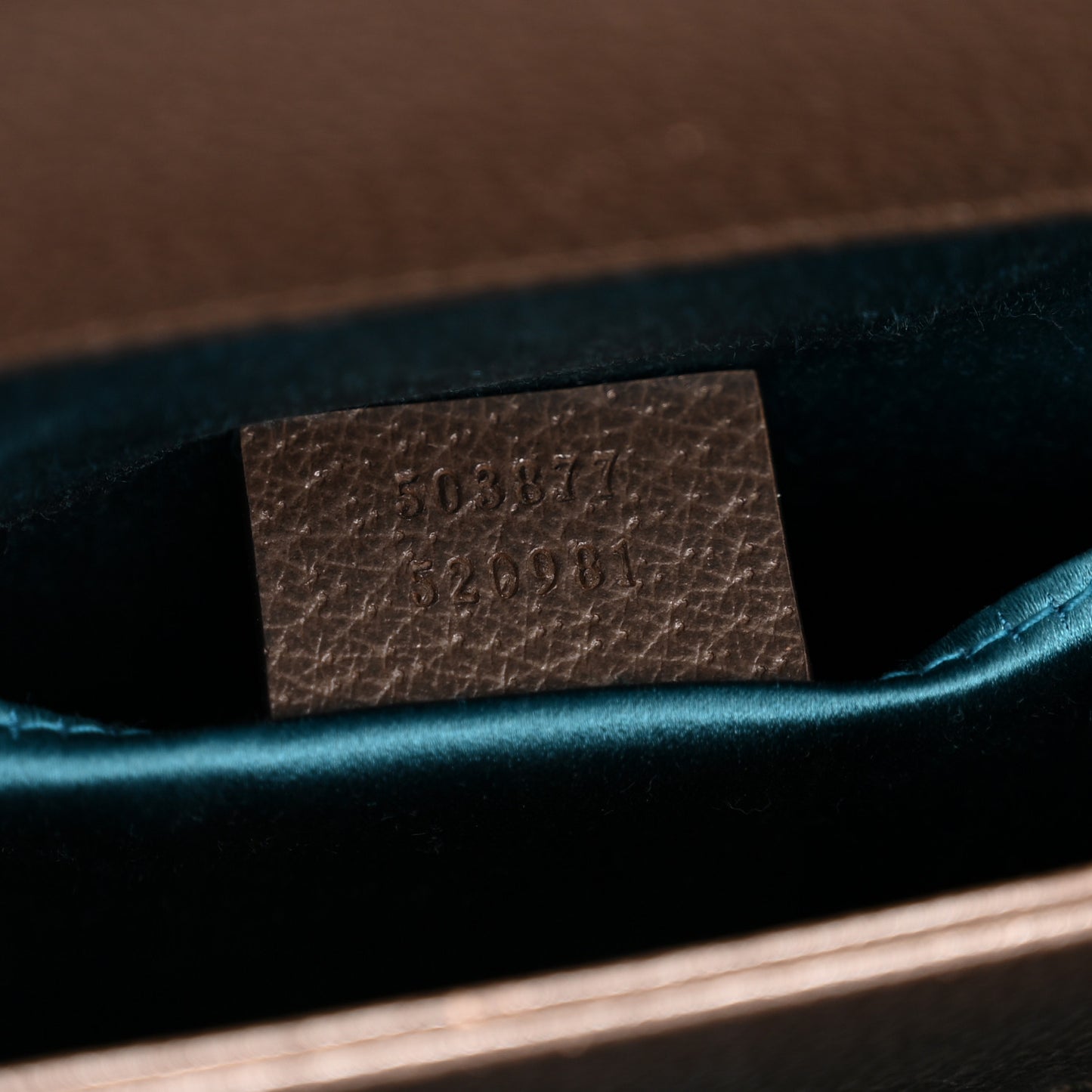 GG Supreme Monogram Web Small Ophidia Chain Shoulder Bag Brown