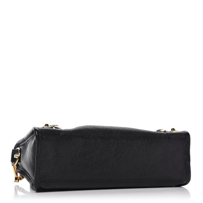 Balenciaga Chevre Gold Metallic Edge Hardware S City Black 4 of 9