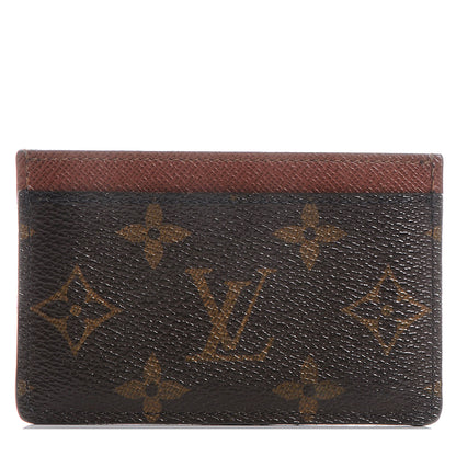 Louis Vuitton Monogram Simple Card Holder Wallet 1 of 6