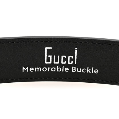 Gucci Calfskin Engraved Square G Buckle Belt 80 32 Black 5 of 6
