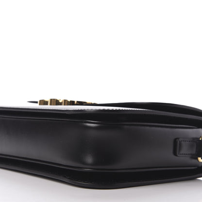 Celine Shiny Calfskin Medium Triomphe Black 6 of 9