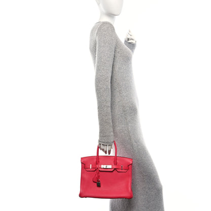 Hermes Togo Birkin 30 Rose Extreme 2 of 12