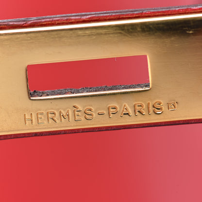 Hermes Chevre Mysore HAC Birkin 32 Rouge Vif 14 of 42