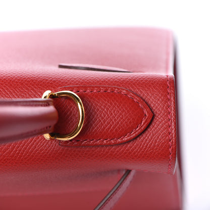 Hermes Epsom Kelly Sellier 28 Rouge Casaque 20 of 42