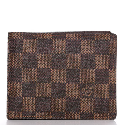 Louis Vuitton Damier Ebene Florin Wallet 1 of 8