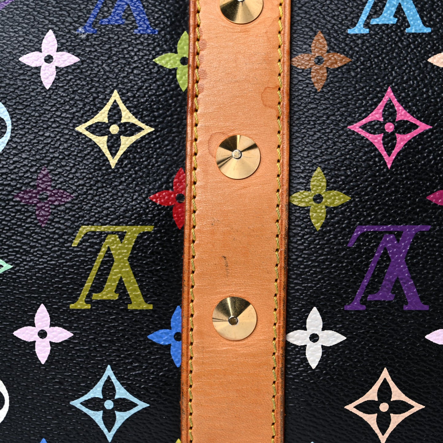 Monogram Multicolor Keepall 45 Black