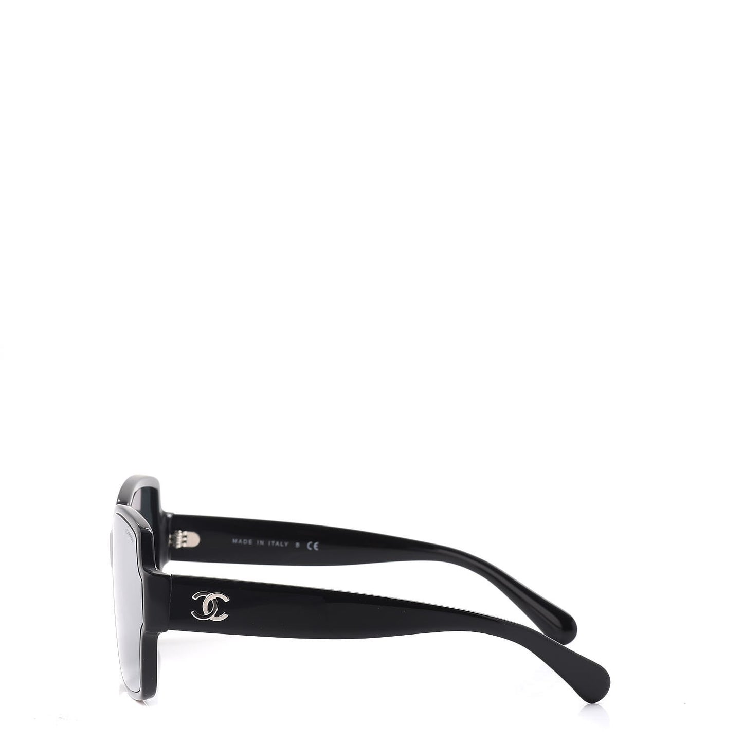 Acetate Square CC Sunglasses 5385 Black