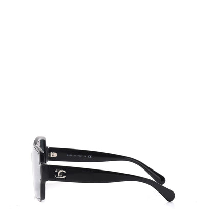 Chanel Acetate Square CC Sunglasses 5385 Black 3 of 9