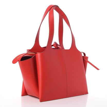 Celine Smooth Calfskin Small Tri-Fold Bag Red 3 of 8