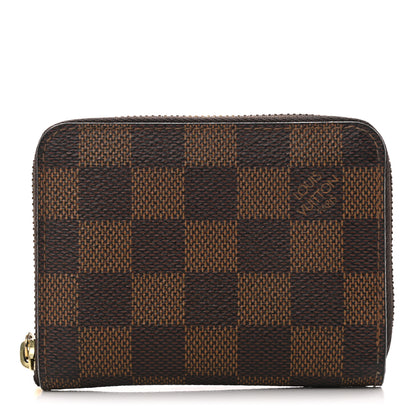Louis Vuitton Damier Ebene Zippy Coin Purse 1 of 6