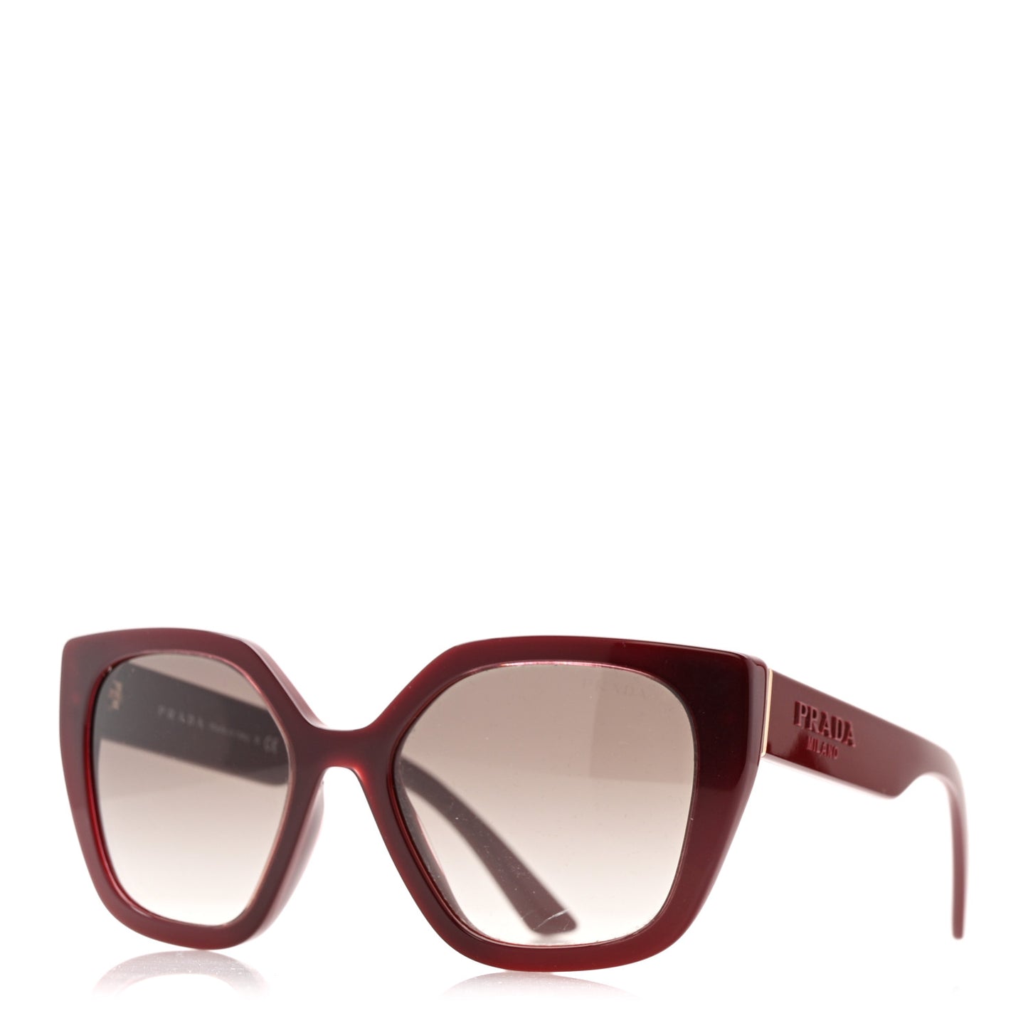 Cat Eye Sunglasses SPR 24XS Burgundy