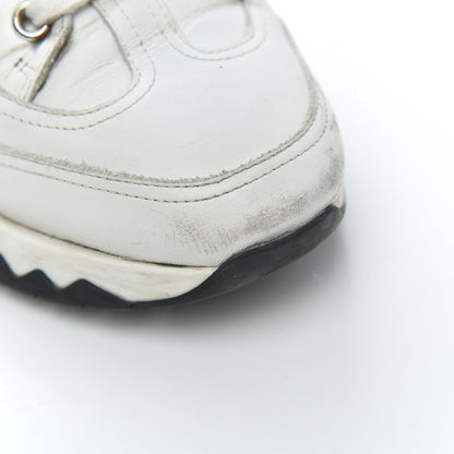 Hermes Calfskin Womens Trail Sneakers 39.5 White 11 of 27