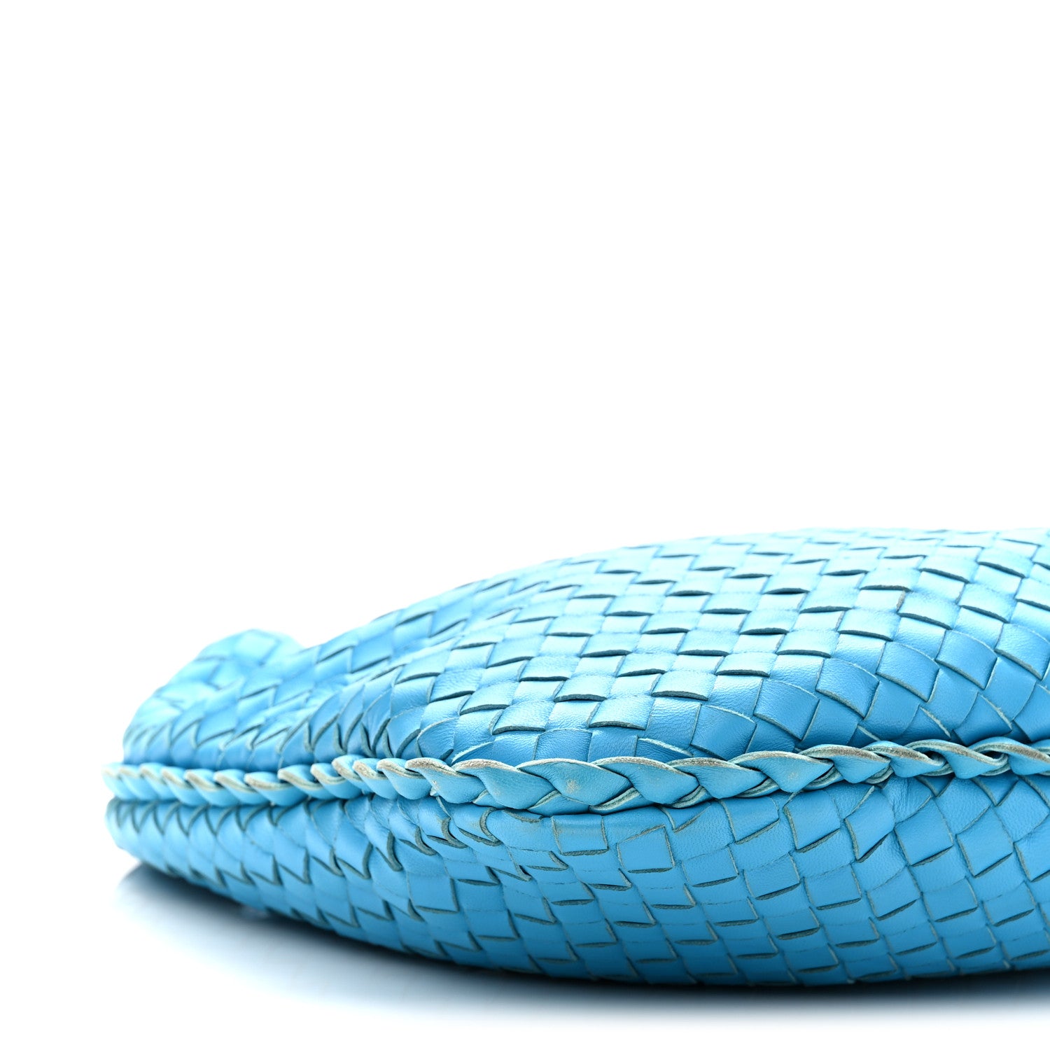 Bottega Veneta Nappa Intrecciato Medium Veneta Hobo Turquoise 9 of 10