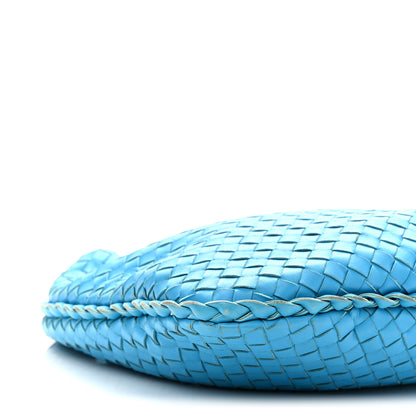 Bottega Veneta Nappa Intrecciato Medium Veneta Hobo Turquoise 9 of 10