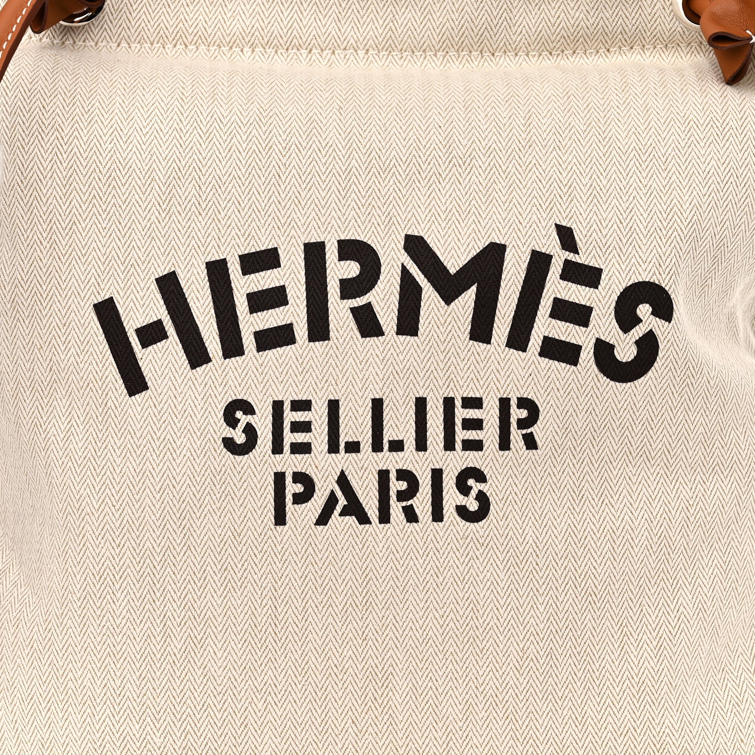 Hermes Canvas Swift Aline Grooming Bag Gold 7 of 9