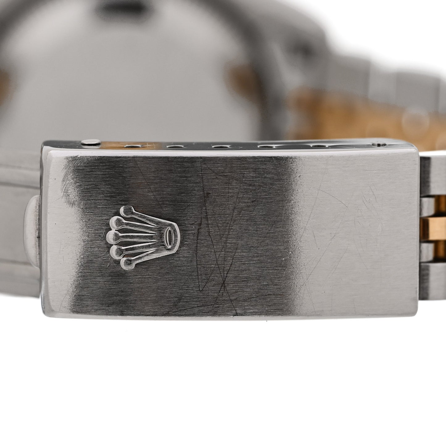 Stainless Steel 18K Yellow Gold Diamond 26mm Oyster Perpetual Datejust Watch Champagne 79173