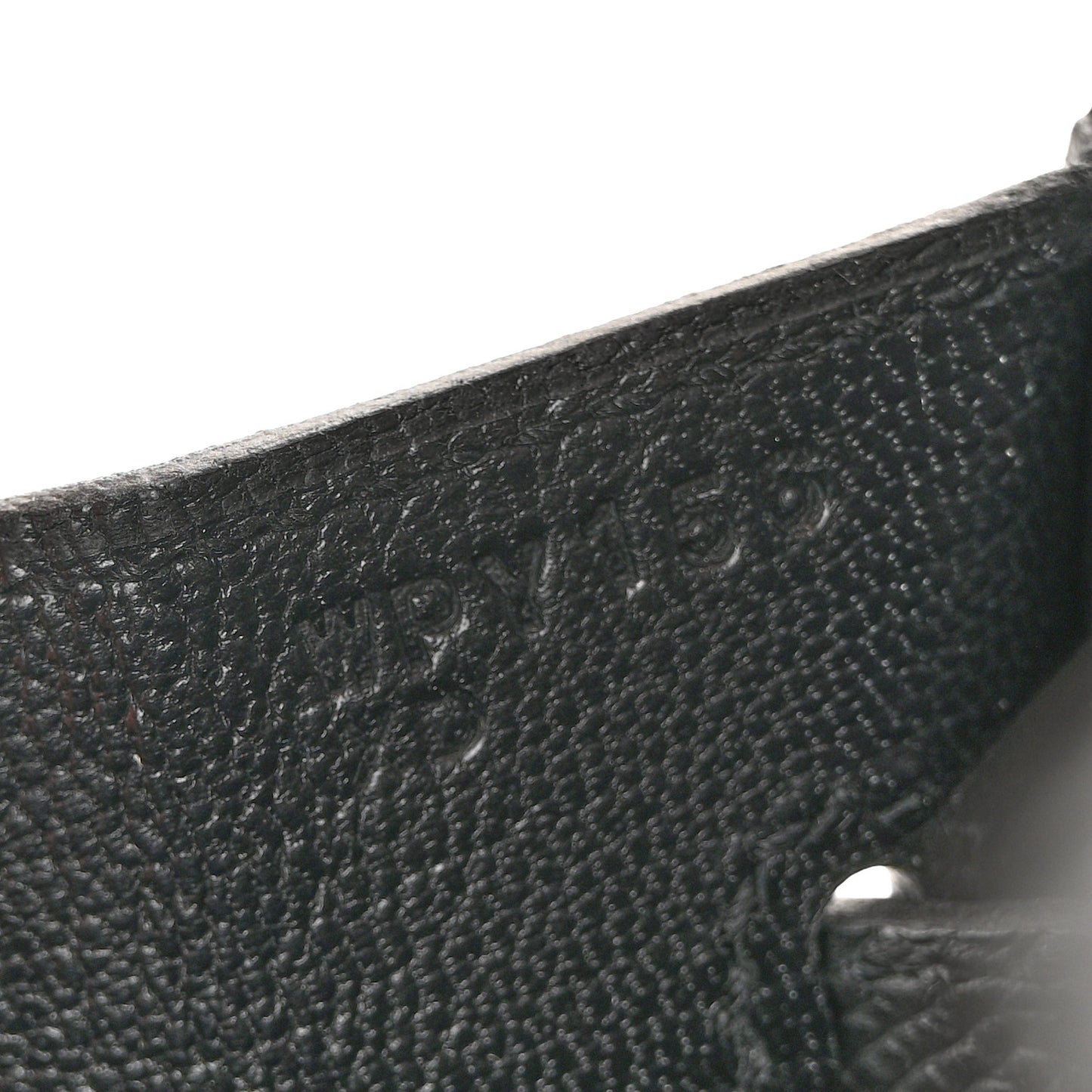 Epsom Birkin Sellier 25 Black