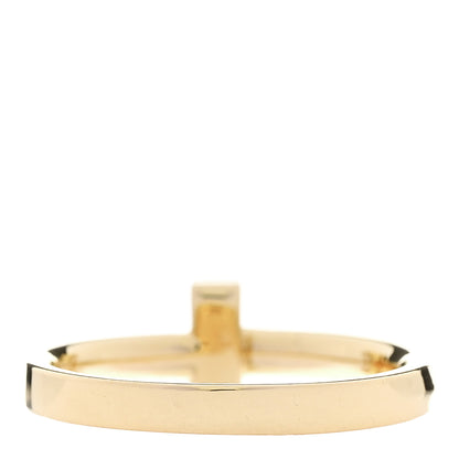 Tiffany 18K Yellow Gold T T1 Ring 54 7 3 of 5