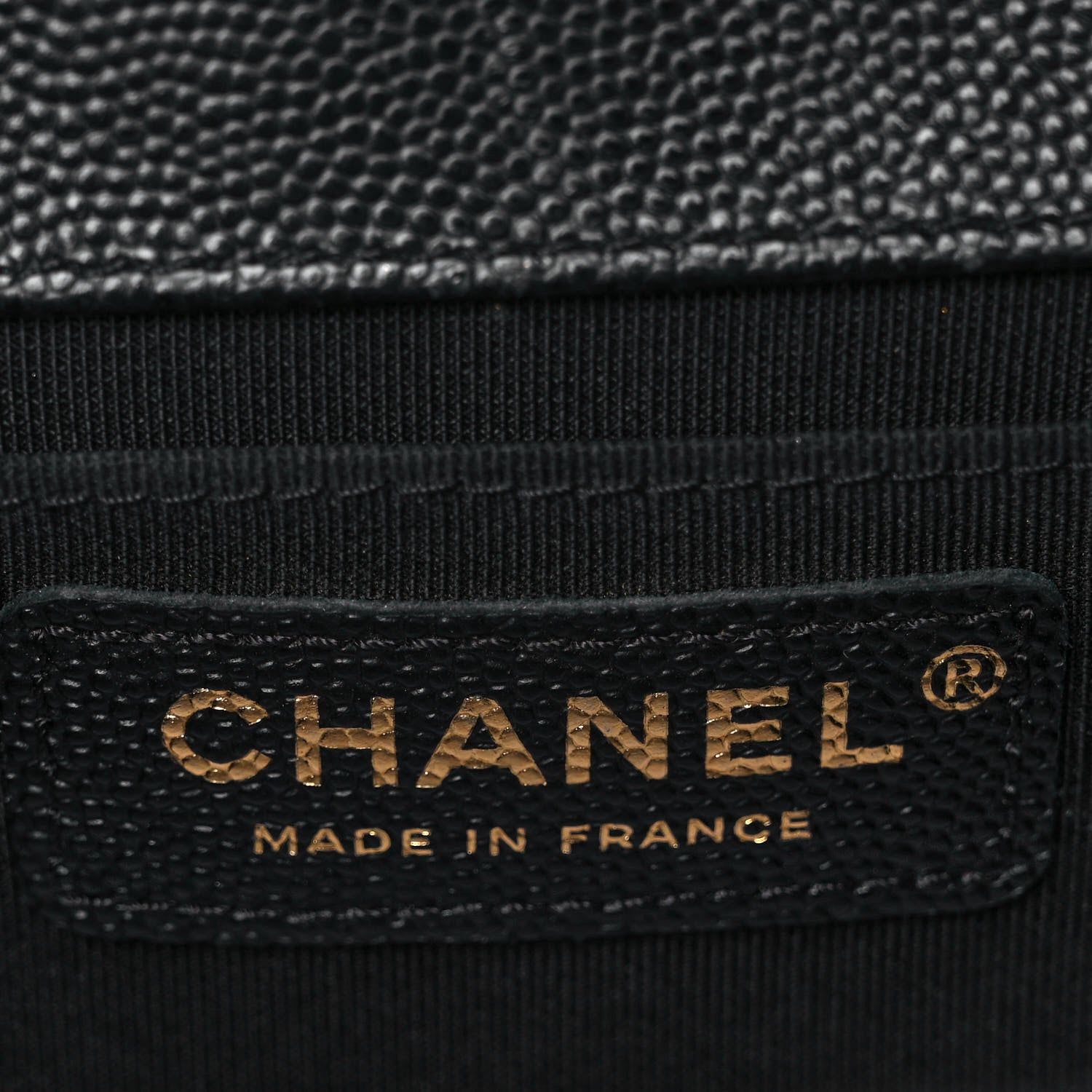 Chanel Caviar Quilted Medium Boy Flap Black 6 of 11