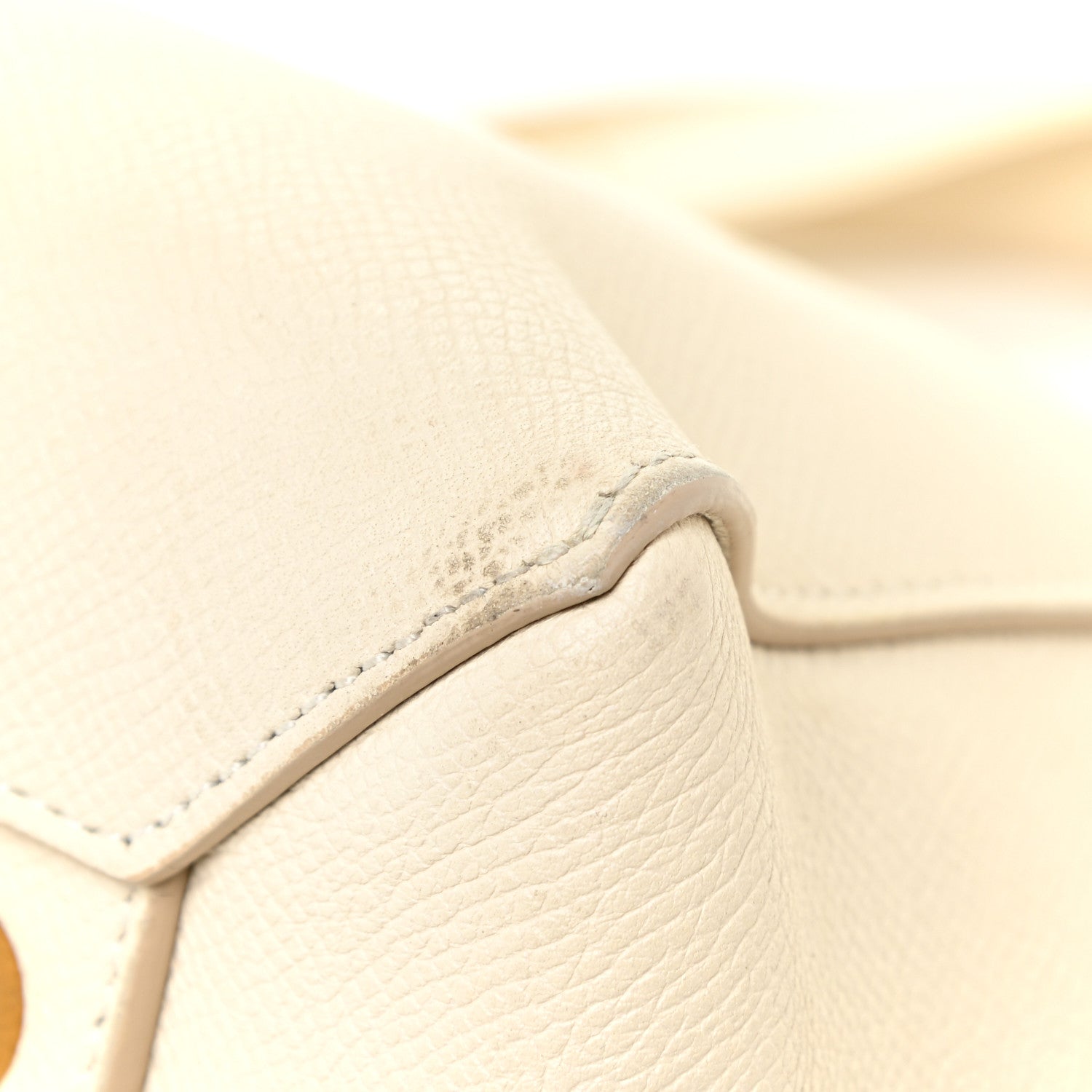 Celine Grained Calfskin Mini Belt Bag White 27 of 28