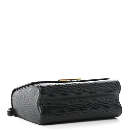 Louis Vuitton Epi Twist Shoulder Bag MM Black 4 of 9